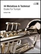 44 Melodious & Technical Etudes for Trumpet cover